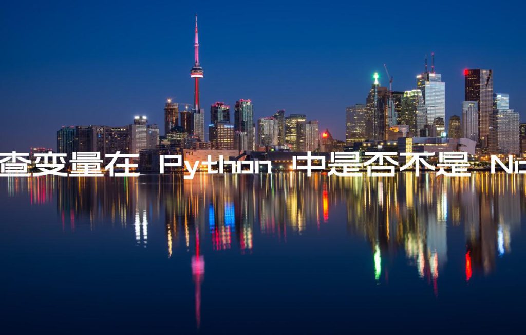 python-none