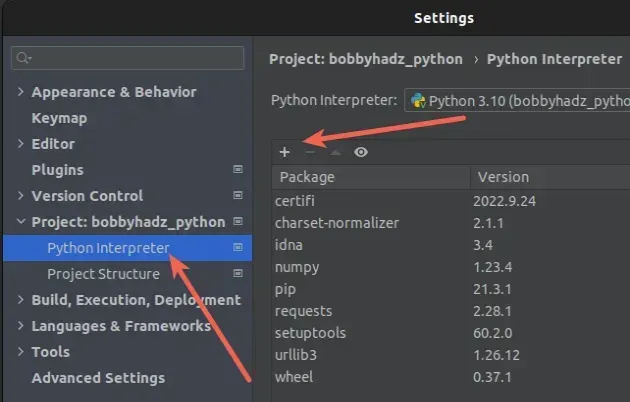 pycharm 解释器安装 beautifulsoup4