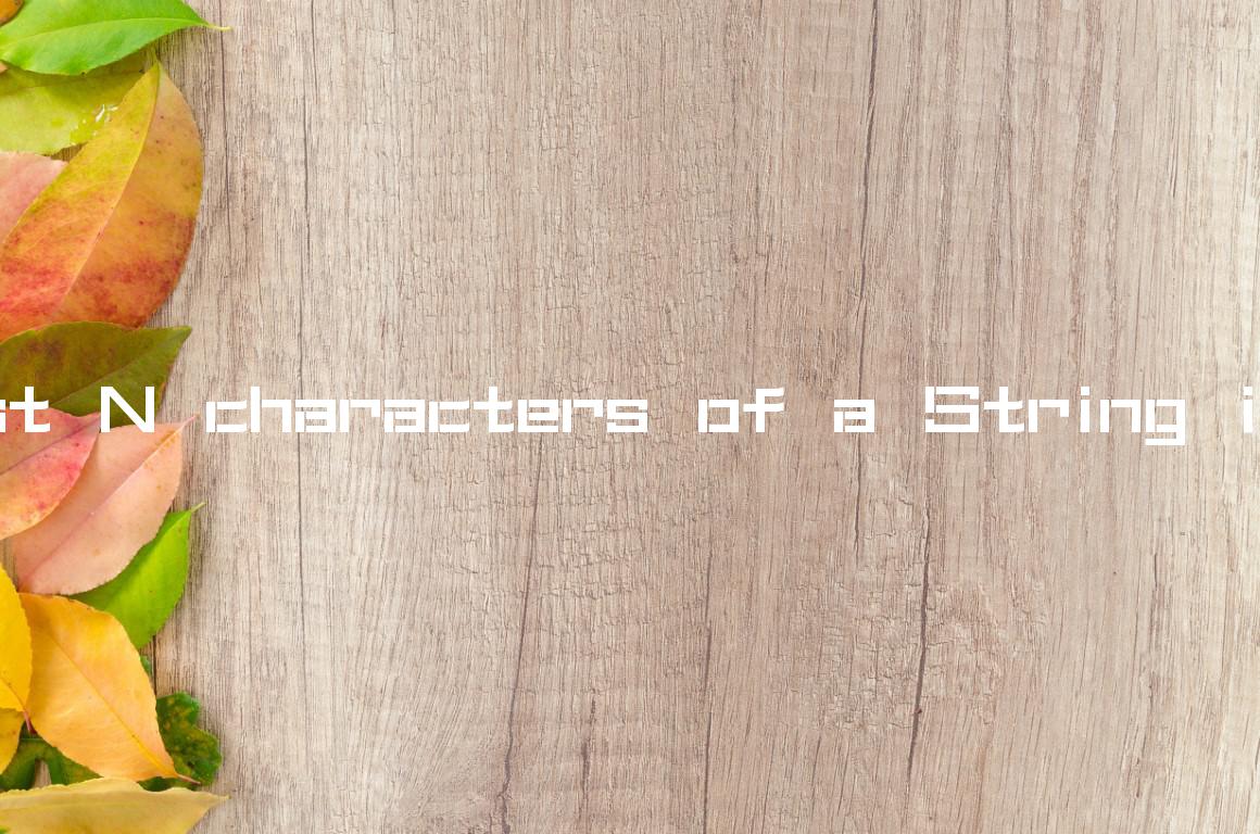 Javascript First 5 Characters Of String