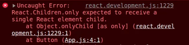 react children only expected 接收单身儿童